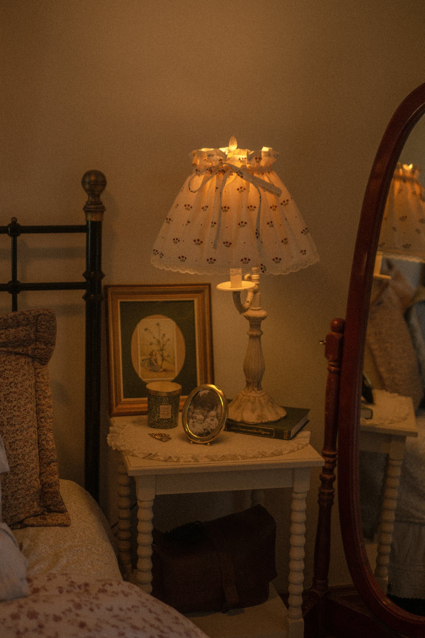 Handmade lampshade cover - Automne