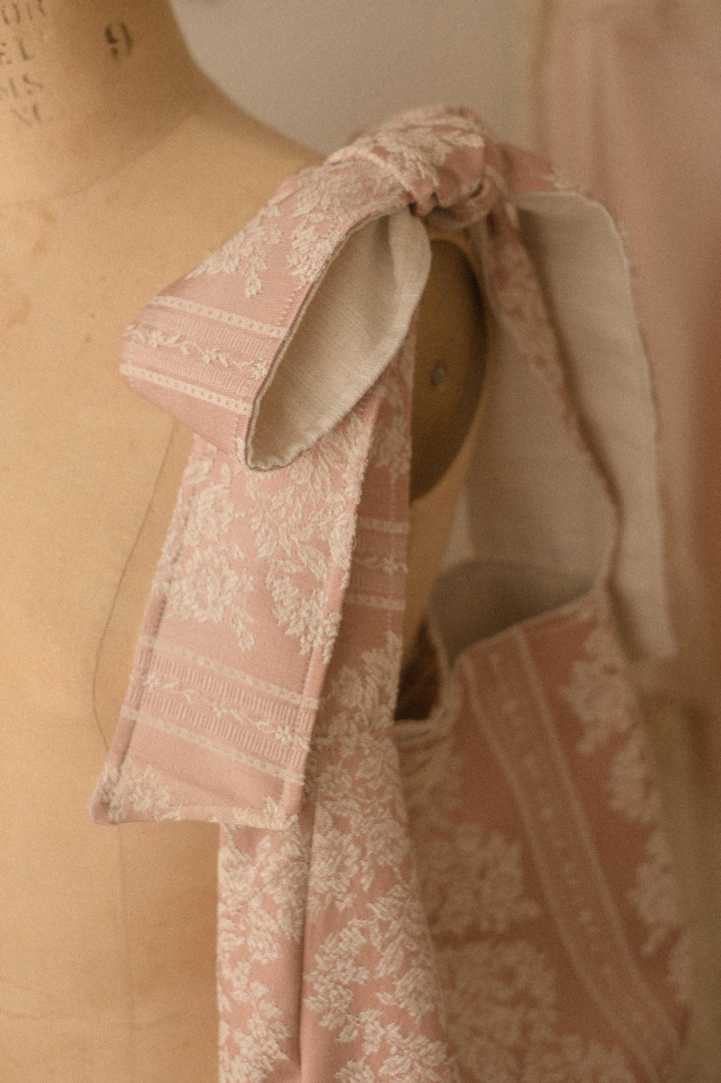 Handmade Ribbon reversible tote - Penelope