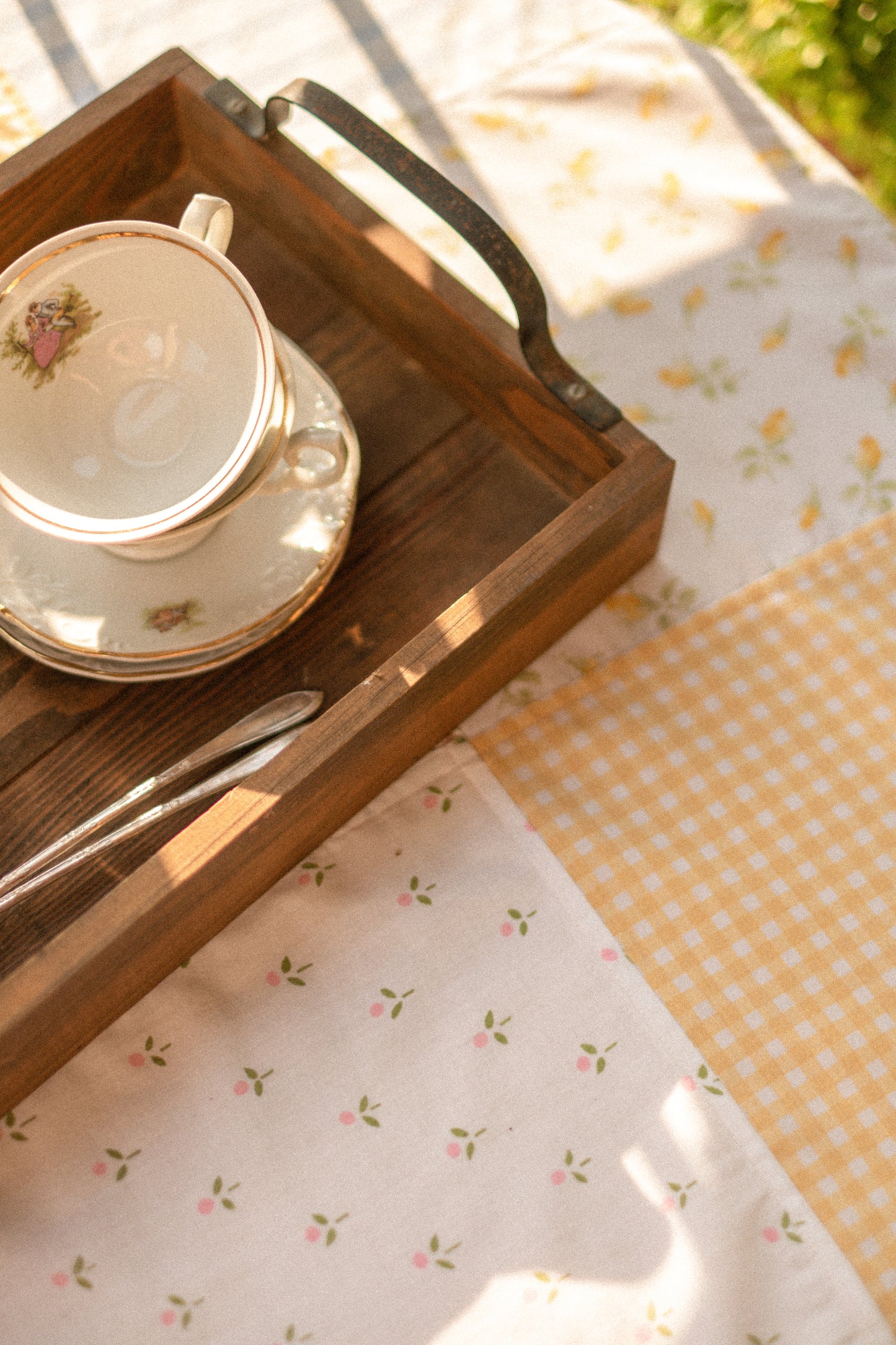 NEW✨ Patchwork table cloth - Golden hour ✨