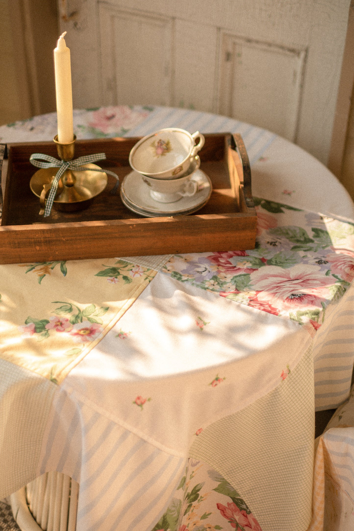 NEW✨ Patchwork table cloth - Berry picking 🍓