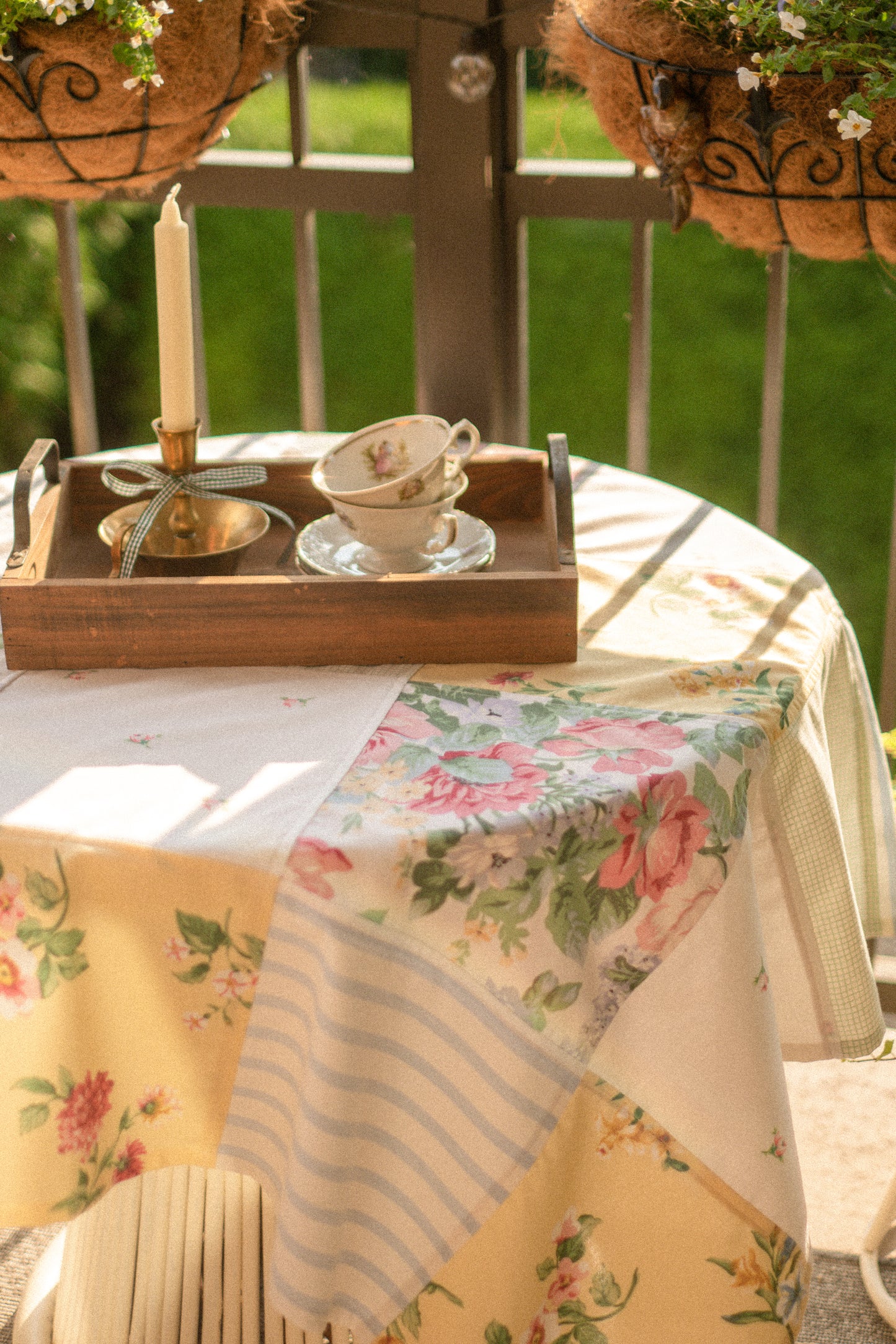 NEW✨ Patchwork table cloth - Berry picking 🍓