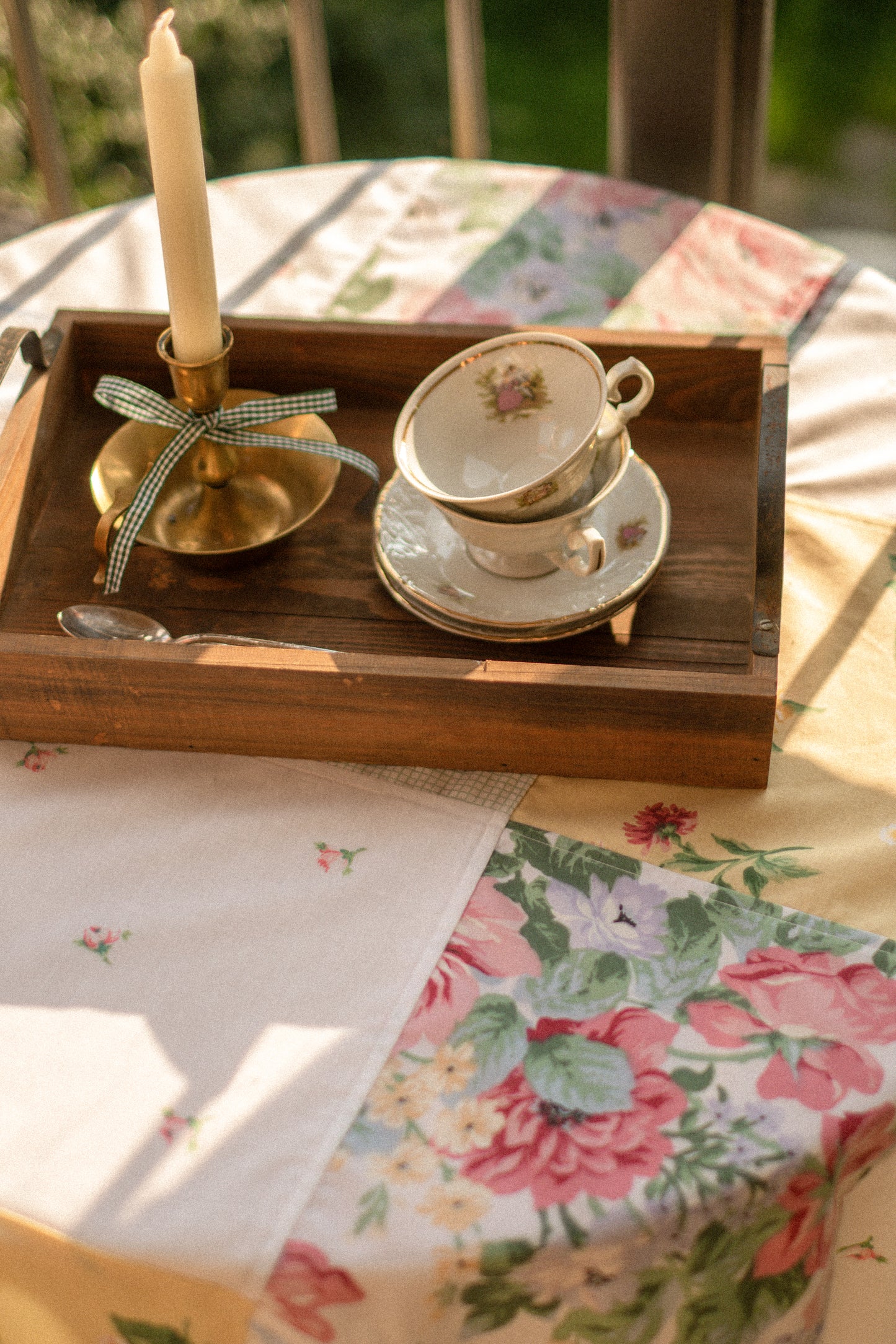 NEW✨ Patchwork table cloth - Berry picking 🍓