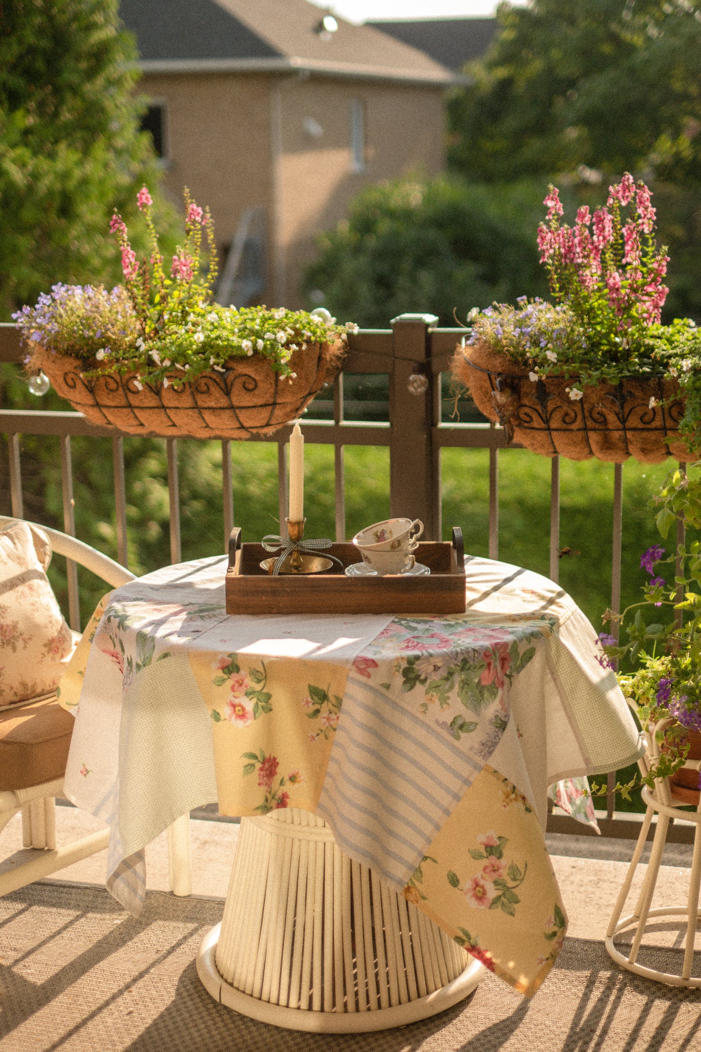 NEW✨ Patchwork table cloth - Berry picking 🍓