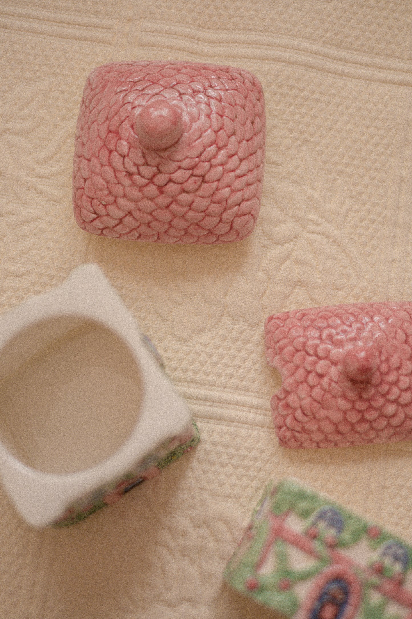 Vintage little cottage tea & coffee set