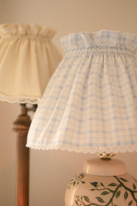 Handmade lampshade cover - Picnic Blanket