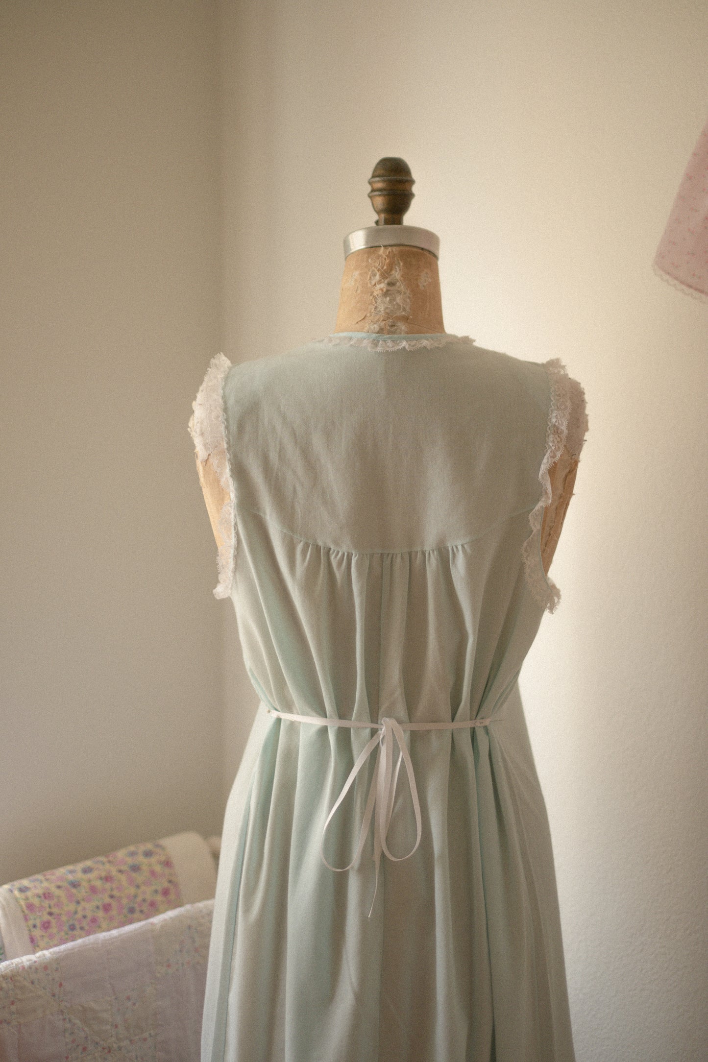 Vintage Lacey cotton pyjama dress ♡